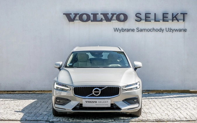 Volvo V60 cena 134900 przebieg: 87389, rok produkcji 2019 z Wronki małe 497